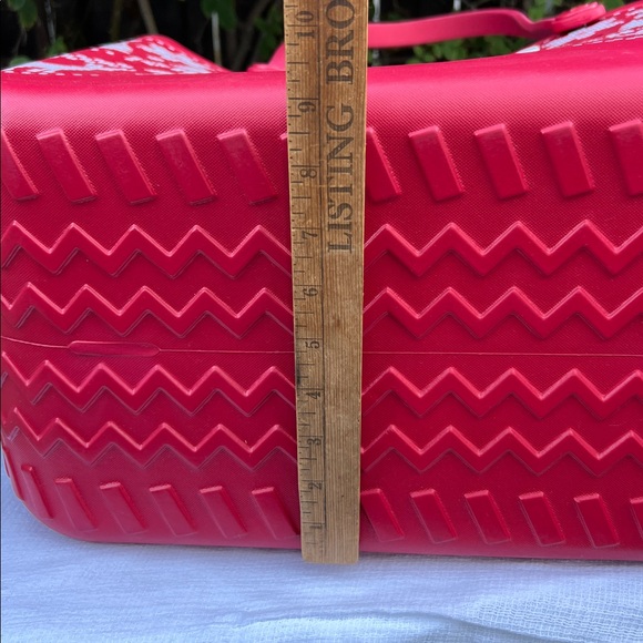BOGG BAG Red Tote with White Pattern - Picture 13 of 16